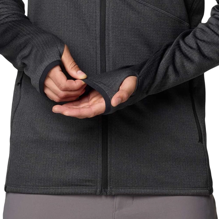 Campera Polar Columbia Park View Full Zip Hombre